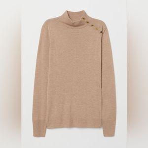 Fine-knit Sweater Beige